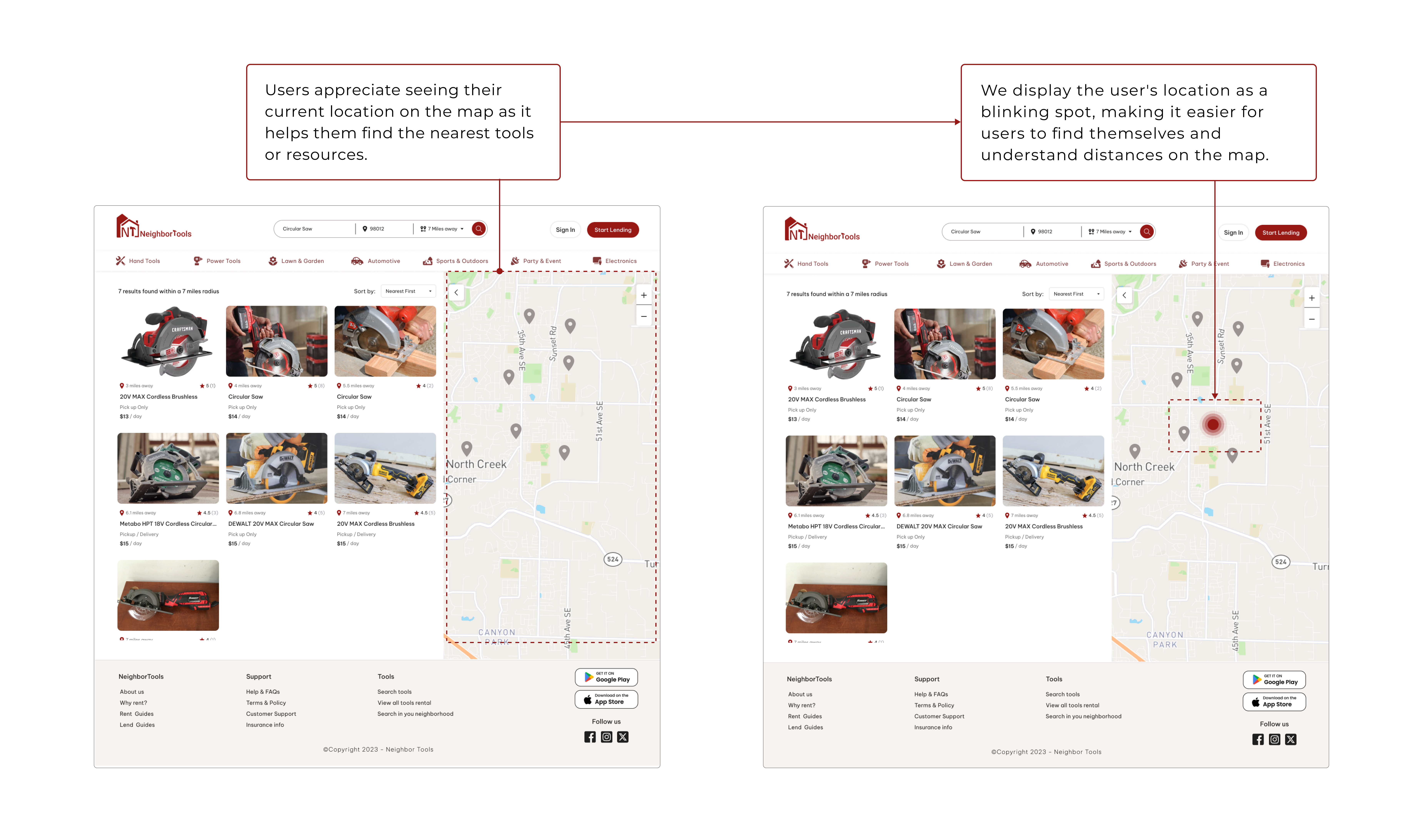 Before and After Usability Testing for Search Result Page