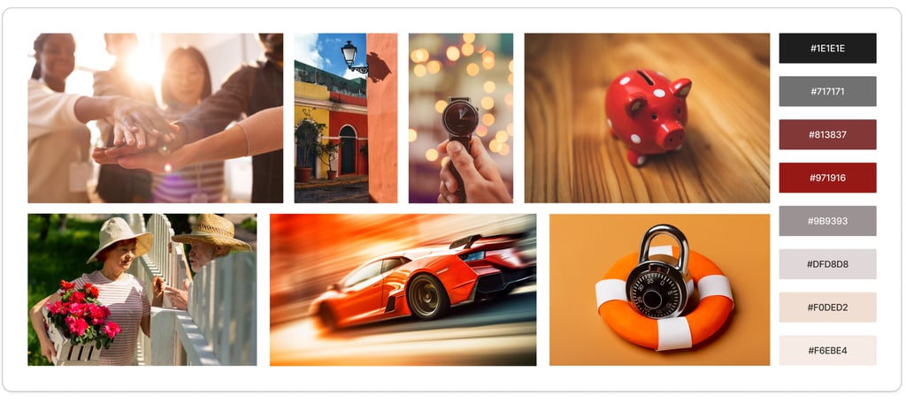 Design Inspiration - moodboard